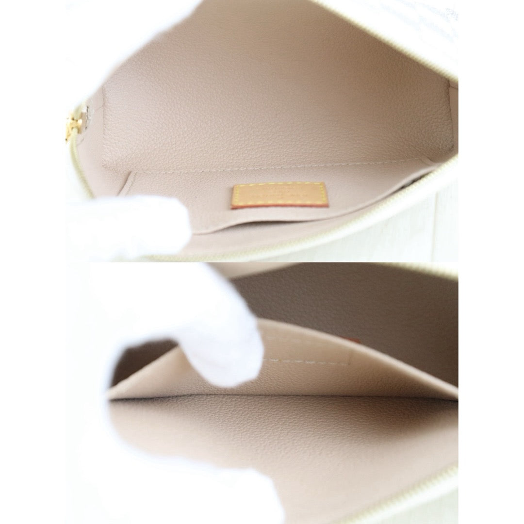 Include Entrupy Certificate of Authenticity｜Very Good ( Rank A)｜Louis Vuitton Azul Toilret Pouch ｜S26083018