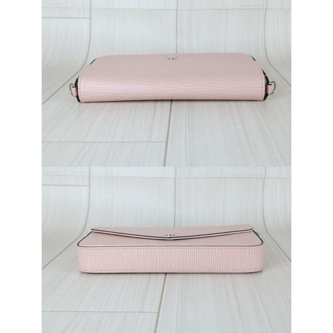 Good ( Rank AB)｜LV Epi Pochette Felicie Shoulder Bag Pink｜X25091411