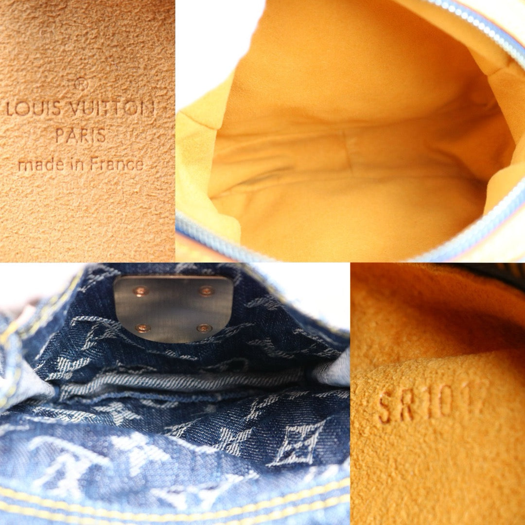 Rank AB ｜LV Monogram Denim Blue Camera Bag Shoulder Bag｜S24080502
