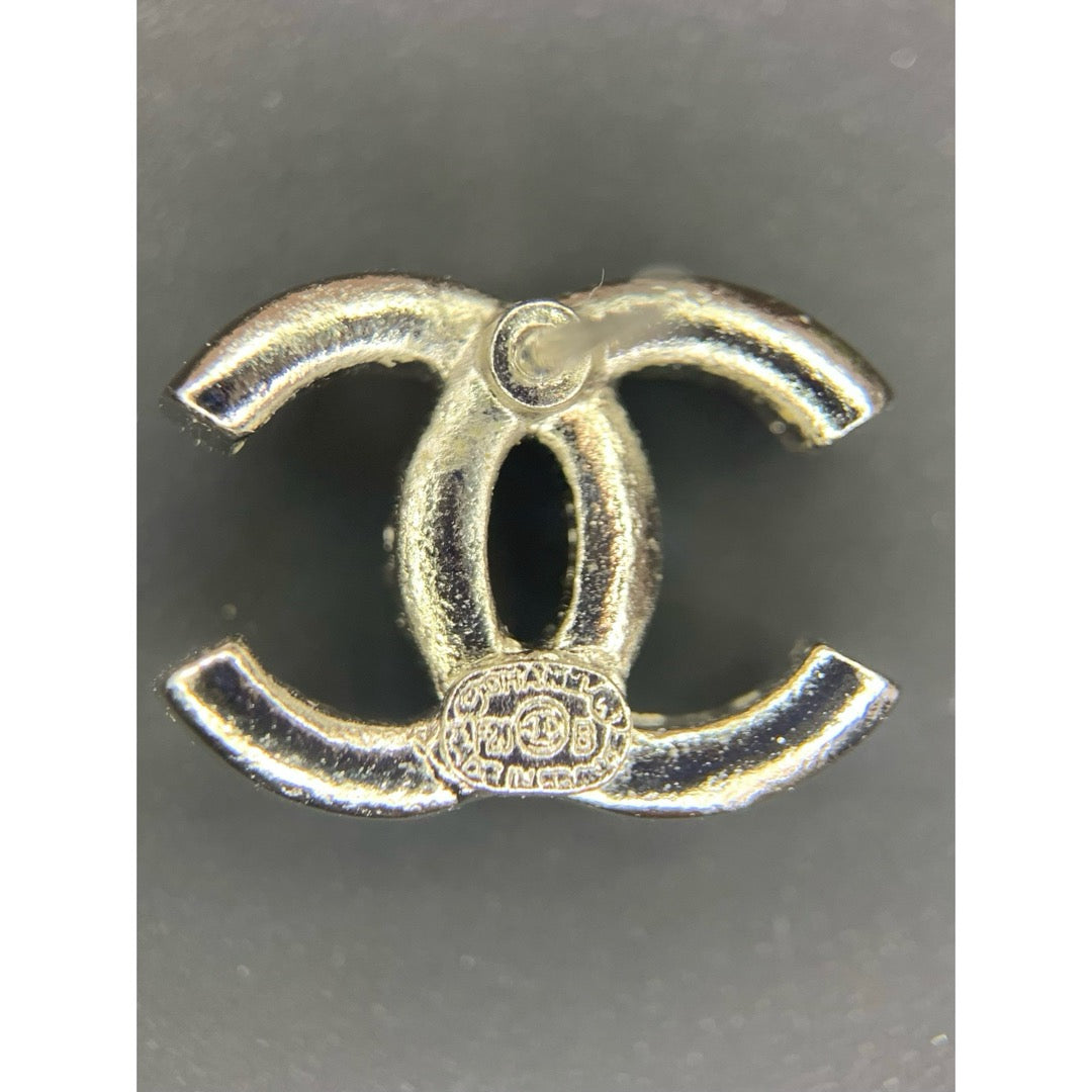 Include Authentic Detective Certificate of Authenticity｜Very Good ( Rank A) ｜CHANEL  COCO Mark Rhinestone Earrings ｜26070701