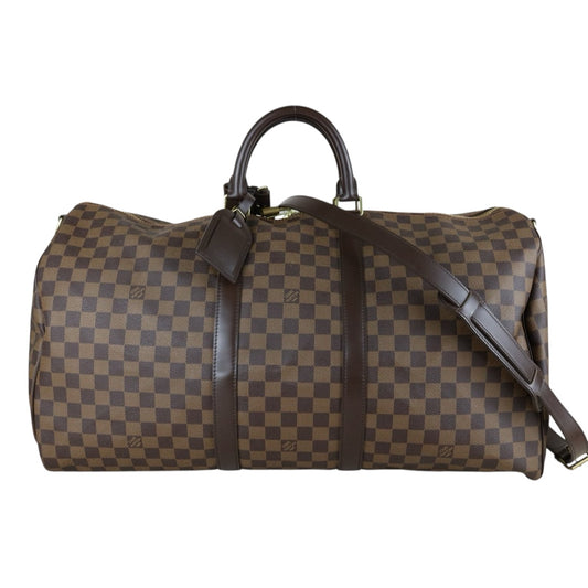 Good ( Rank AB)｜ LV Damier Keypol Bandrière 55 With Shoulderstrap｜S25073008