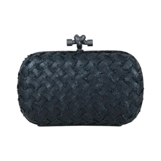 Very Good ( Rank A)｜  Bottega Veneta  Snakeskin Braid Knot Clutch Bag ｜X25042313