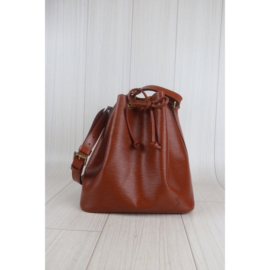 Rank A ｜ LV Epi Shoulder Bag Brown｜23090719