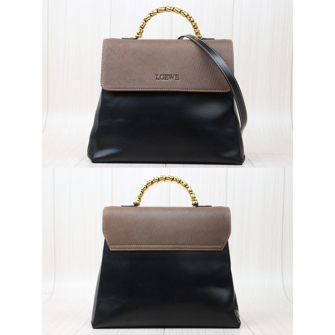 Good ( Rank AB) ｜ Loewe Belasquez Twist Handbag Shoulder Bag ｜24053018