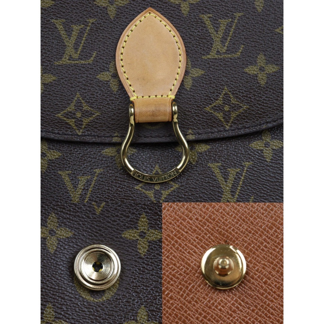Rank AB ｜ LV Monogram Saint Cloud MM Shoulder Bag ｜23121421