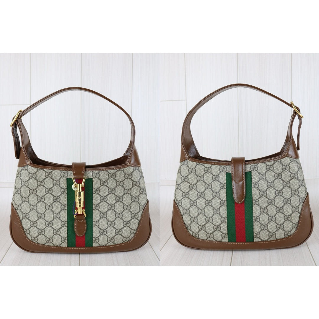 Very Good ( Rank A) ｜  GUCCI  Monogram PM Jackie 1961 Handbag With Shoulder Strap｜S26030301