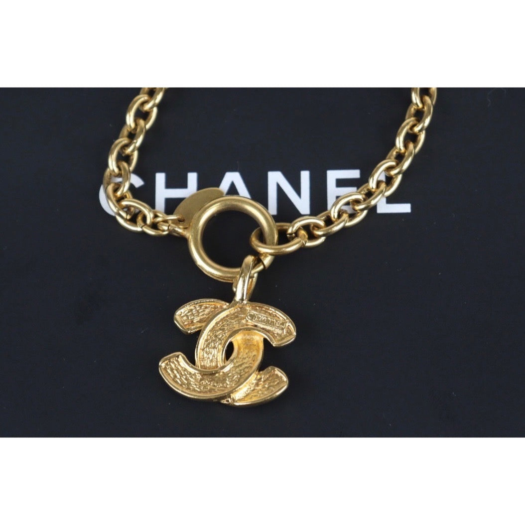 Third installment  ｜Rank A ｜  Chanel Vintage Coco Mark Gold Necklace ｜23091534