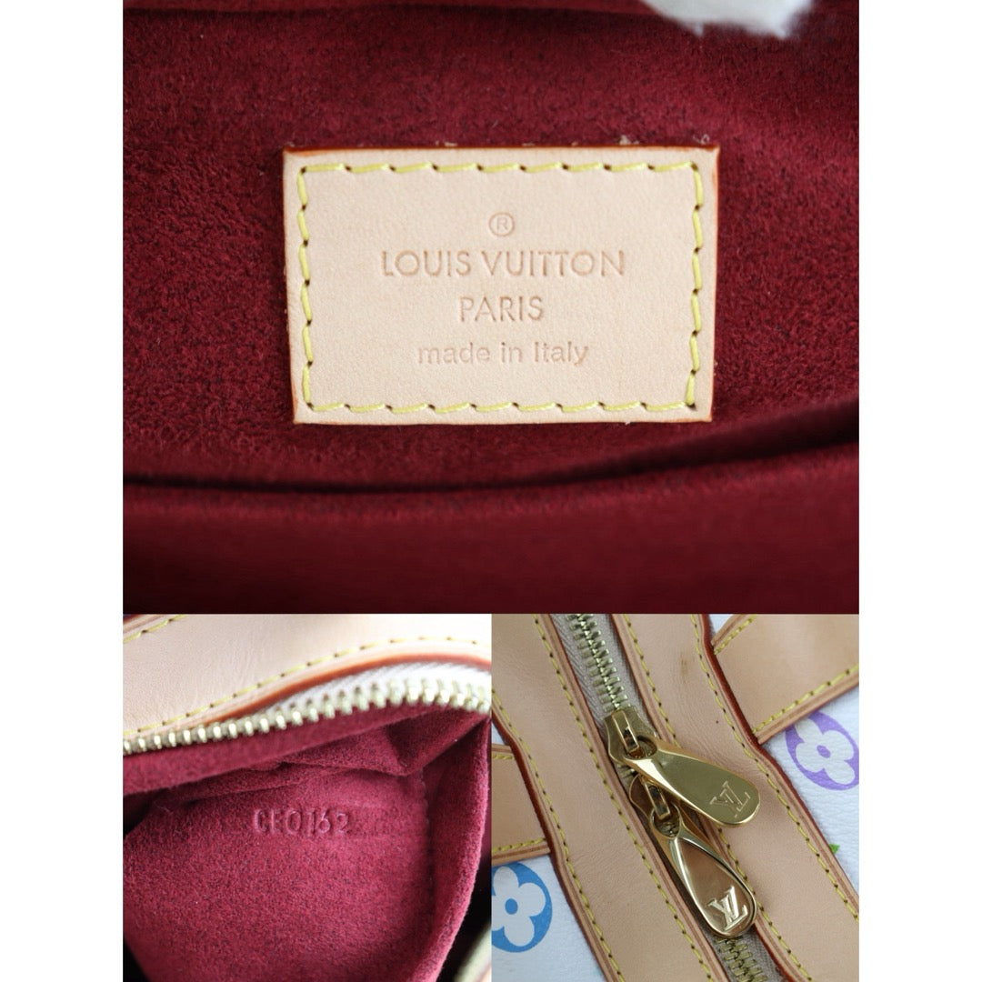 Include Entrupy Certificate of Authenticity｜Very Good ( Rank A)｜Louis Vuitton Takashi Murakam Multi Monogram  Claudia HanBag｜S26073120