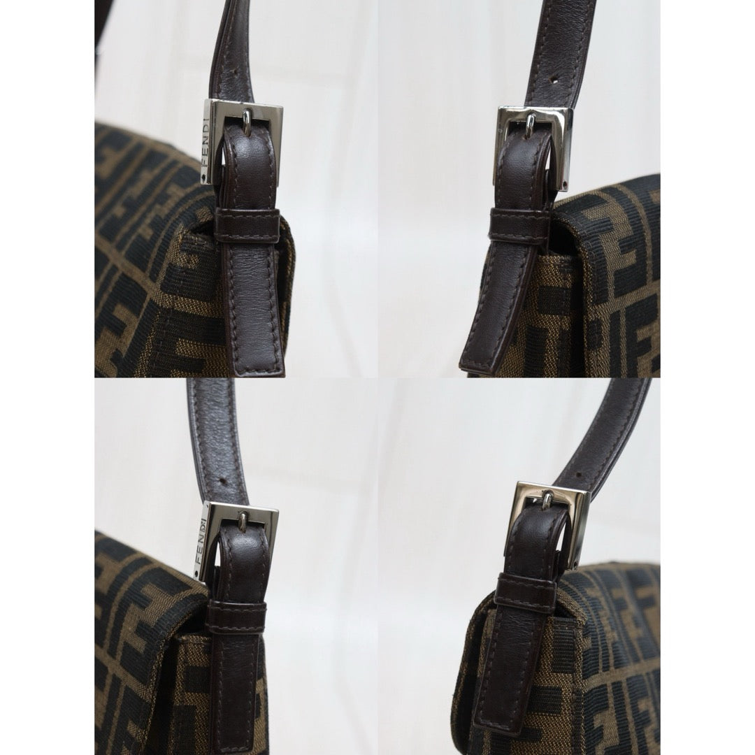 Include Entrupy Certificate of Authenticity｜Very Good ( Rank A)｜ FENDI Mamma Baguette Shoulder Bag  ｜26062912