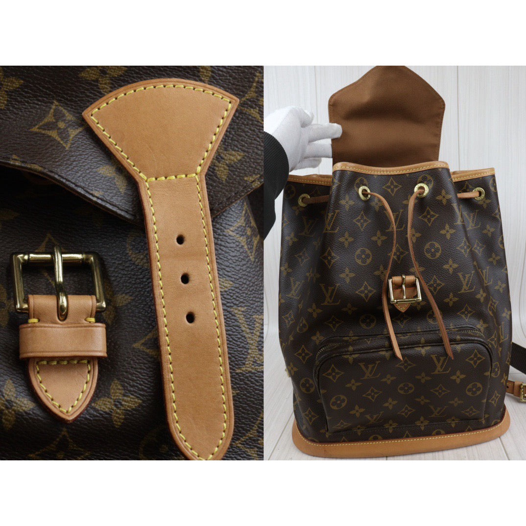 Rank AB｜ LV Monogram Montsouris GM Backpack｜24011808