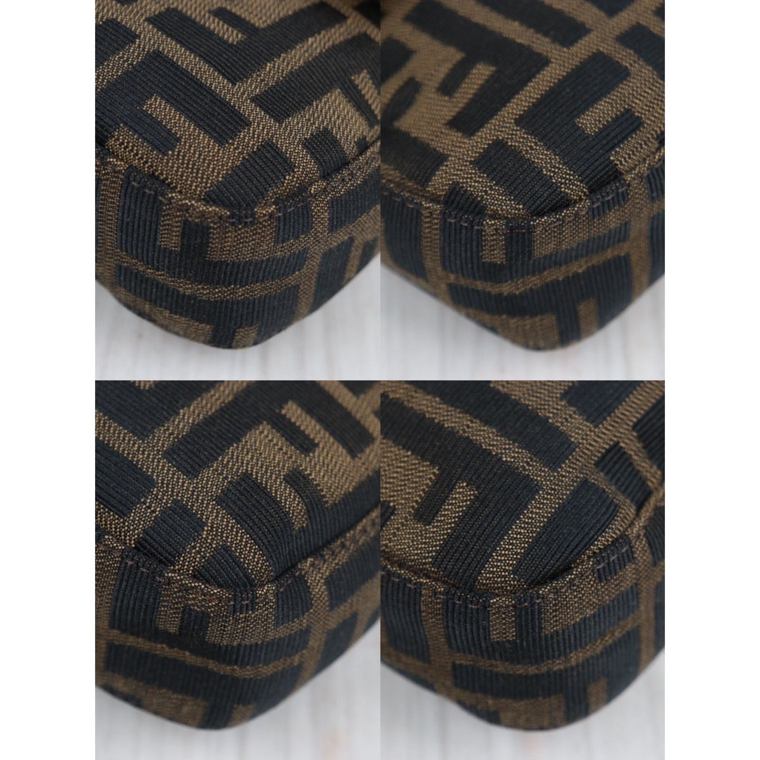 Rank A ｜ FENDI Zucca Mamma Baguette Shoulder Bag｜24030728