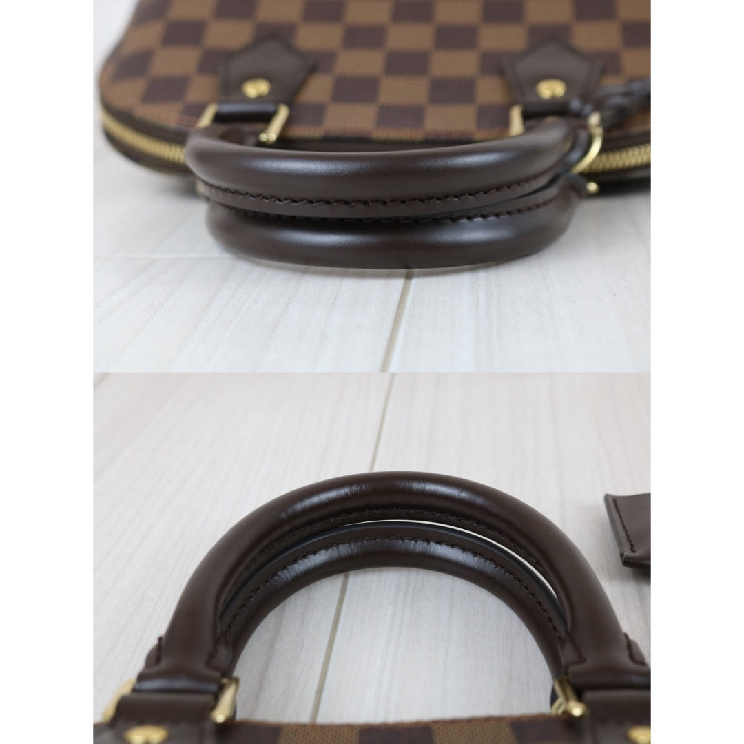 Include Entrupy Certificate of Authenticity｜Excellent（Rank SA）｜Louis Vuitton Damier Alma BB HandBag Shoulder Bag｜S26040816