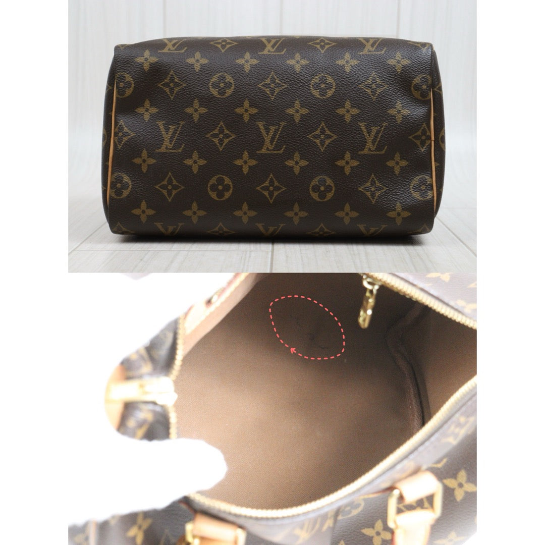 Include Entrupy Certificate of Authenticity｜Good ( Rank AB)｜ Louis Vuitton Monogram Speedy 25 Hand Bag IC Chips Model｜26042812