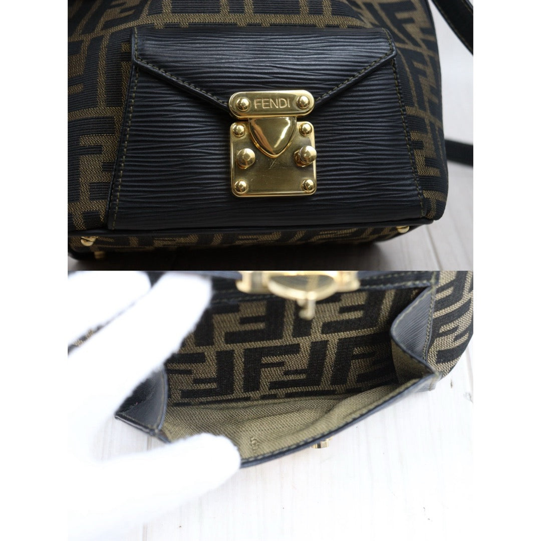 Very Good ( Rank A)｜ FENDI Zucca Mamma Mon Tresor Shoulder Bag｜25060511