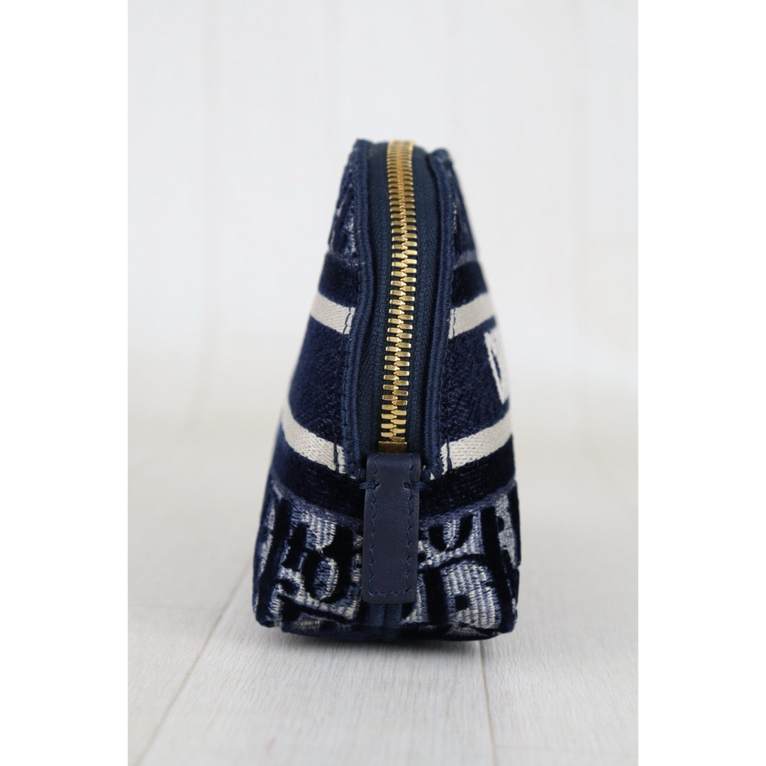 Include Entrupy Certificate of Authenticity｜Excellent（Rank SA）｜Dior Travel Oblique Cosmetic Pouch ｜S26010404