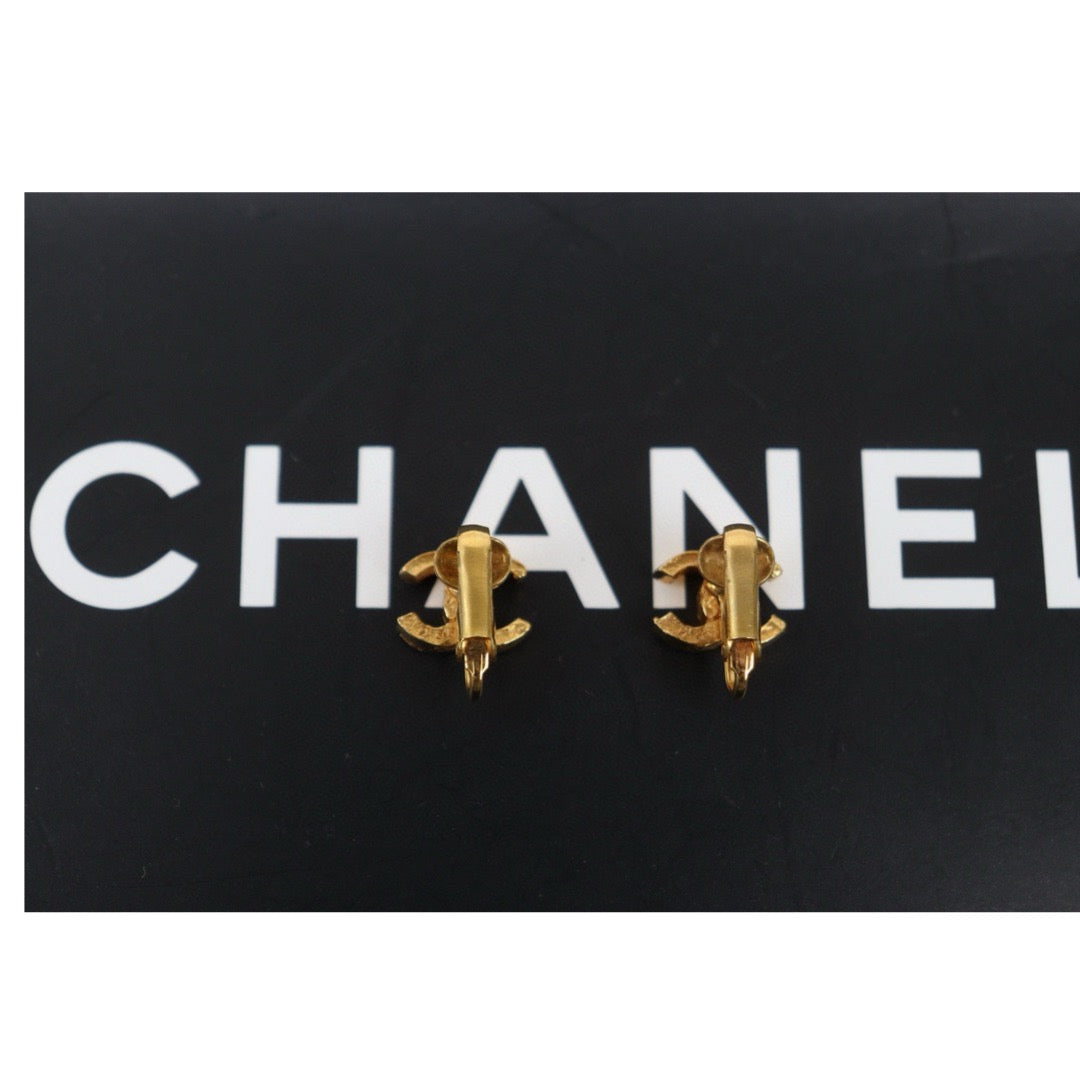 Very Good ( Rank A) ｜CHANEL COCO Earrings 18k Gold Plated ｜24112808