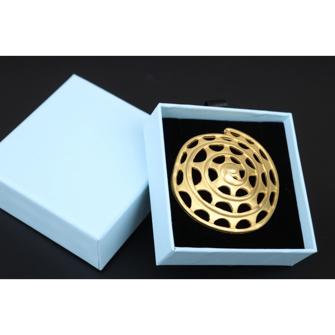 Very Good ( Rank A)  ｜ Givenchy  Vintage Gold Brooch ｜Q24041502