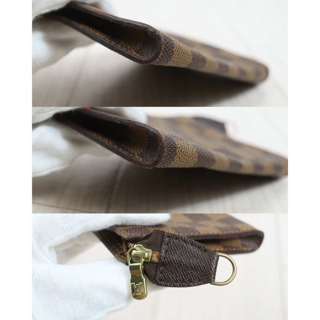Include Entrupy Certificate of Authenticity｜Good ( Rank AB)｜ Louis Vuitton Damier Ebene Marais Bucket PM Shoulder Strap｜26100105