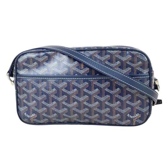 Include Entrupy Certificate of Authenticity｜Good ( Rank AB)｜ Goyard Cap-vert Camera Shoulder Bag Blue｜X26090413