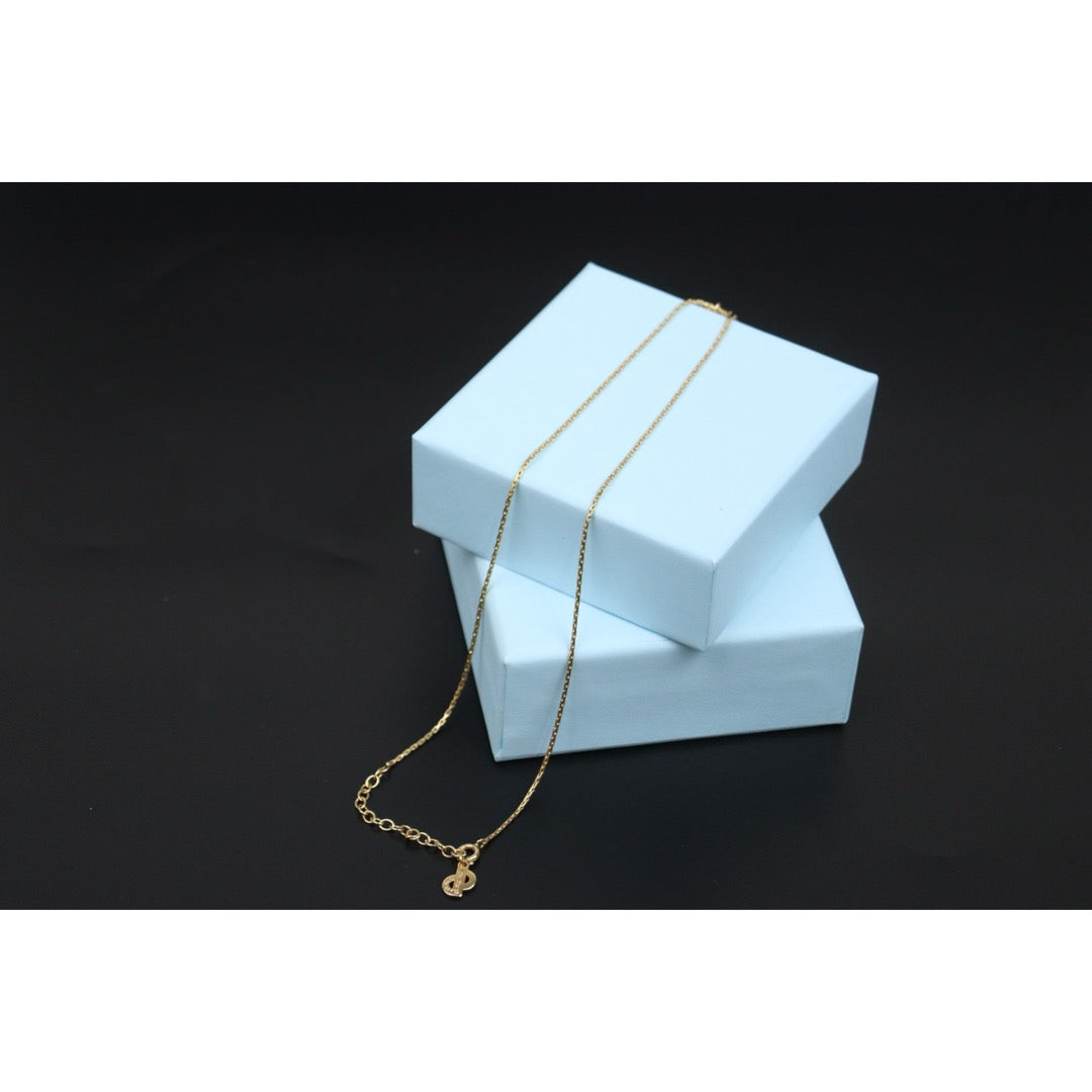 Very Good ( Rank A) ｜ Dior CD Heart Rhinestone Necklace ｜V25110623