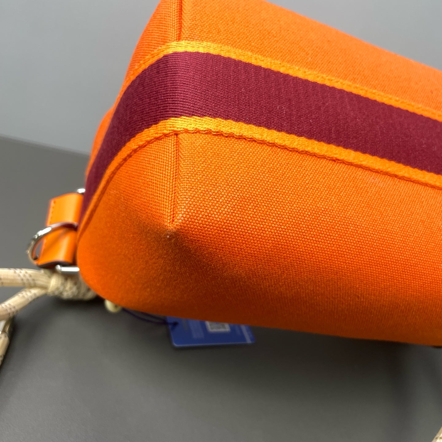 Very Good ( Rank A) ｜ HERMES Bride-A-Brac Canvas  Handbag
