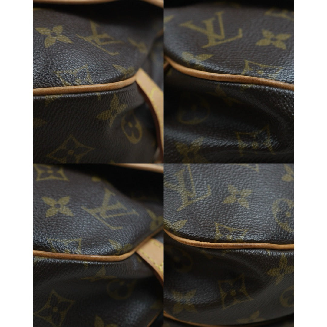 Include Entrupy Certificate of Authenticity｜Good ( Rank AB) ｜ Louis Vuitton Monogram Saumur 30 Shoulder Bag｜26090401