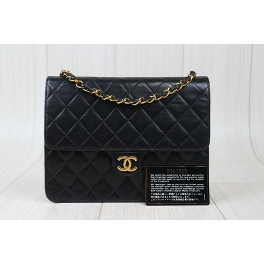 Very Good ( Rank A)| CHANEL Lamb Skin Chain CF 22 Shoulder Bag Made in 1997-1999Year |24071902