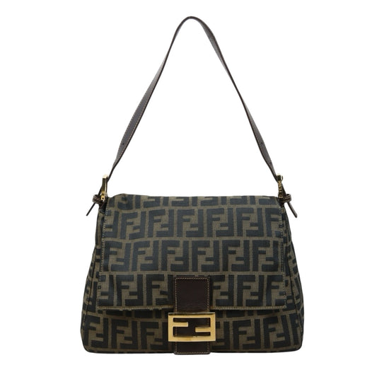 Good ( Rank AB)｜ FENDI Zucca Mamma Baguette Shoulder Bag ｜25042115