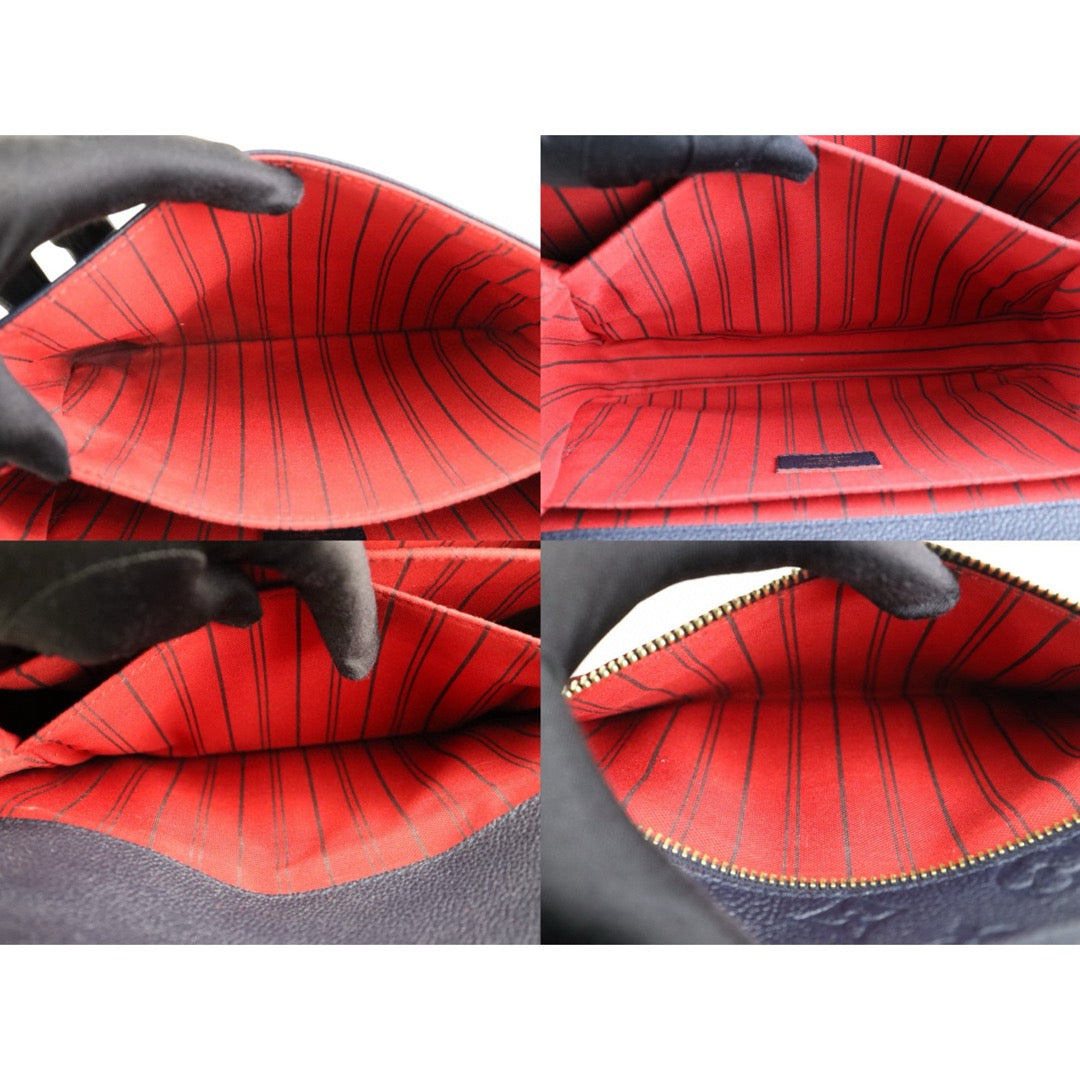 Very Good ( Rank A)｜LV Monogram Pichette Metis ShoulderBag Blue  IC Chips Model ｜S25022603