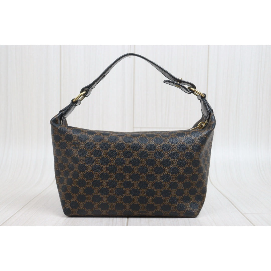 Include Entrupy Certificate of Authenticity｜Very Good ( Rank A)｜ CELINE Macadam Vanity Classic Handbag ｜26070902