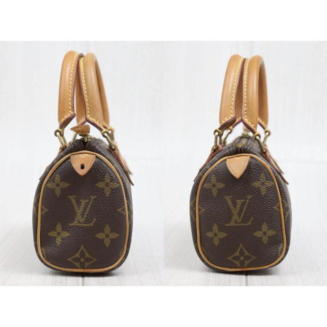 Include Entrupy Certificate of Authenticity｜Good ( Rank AB)｜ Louis Vuitton Monogram Mini Speedy Hand Bag ｜26050705