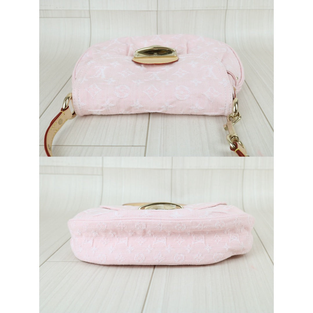 Include Entrupy Certificate of Authenticity｜Excellent（Rank SA）｜Louis Vuitton Monogram  Sunset Denim ShoulderBag  IC Chips Model｜X26090304
