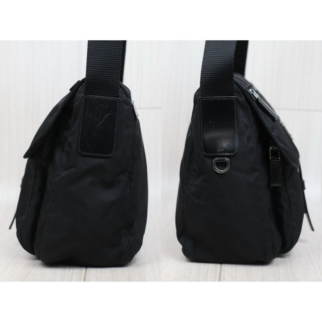 Very Good ( Rank A)｜Prada  Nylon PM ShoulderBag Black｜25042601
