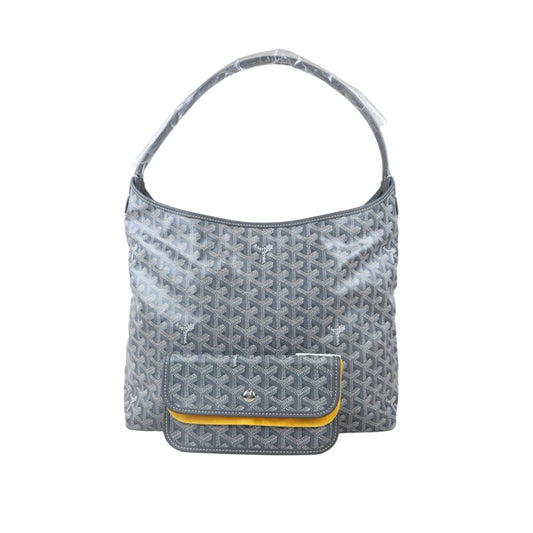 Excellent（Rank SA）｜ Goyard Boheme Hobo Shoulder Bag Grey｜W24082801