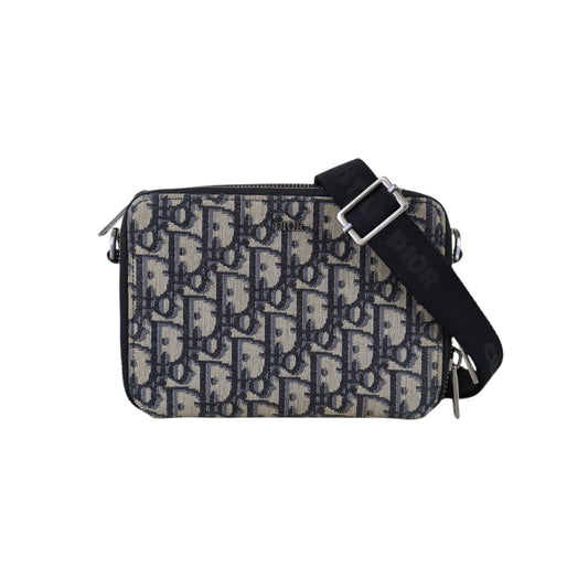 Include Entrupy Certificate of Authenticity｜Good ( Rank AB) ｜ Dior Trotter Safari Oblique Shoulder Bag｜S26012710