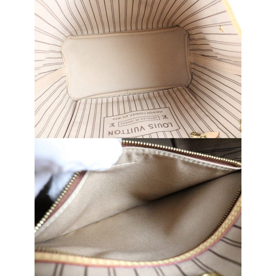 Include Entrupy Certificate of Authenticity｜Good ( Rank AB)｜ Louis Vuitton Monogram Neverful MM ShoulderBag With Pouch  ｜S26030807