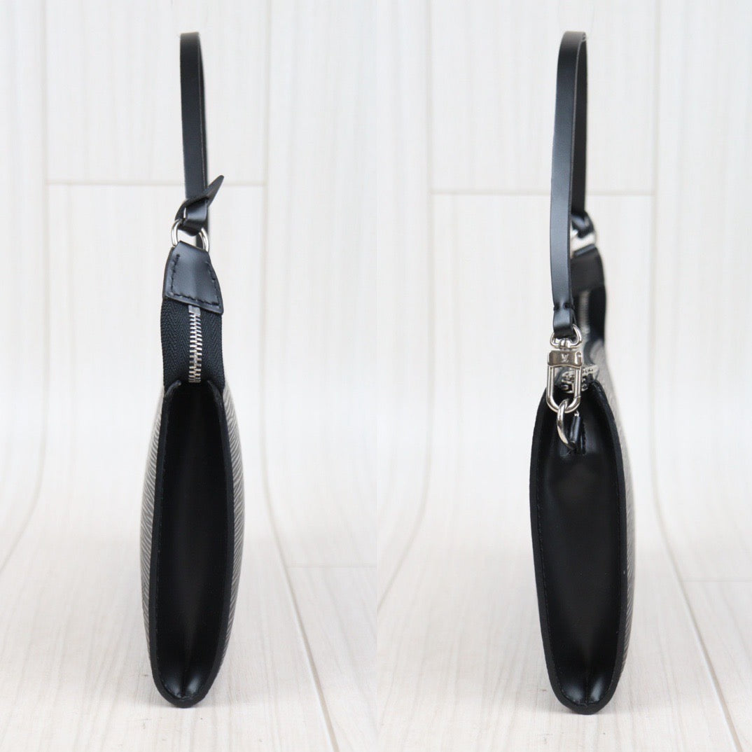 Rank SA ｜LV Epi Pochette Accessoir Handbag With Shoulder Strap Black｜24031304