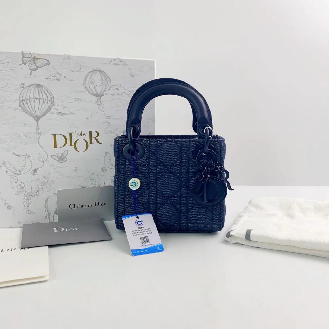 Rank SA ｜ Dior Denim Baby Dior Hand Shoulder Bag ｜2212112