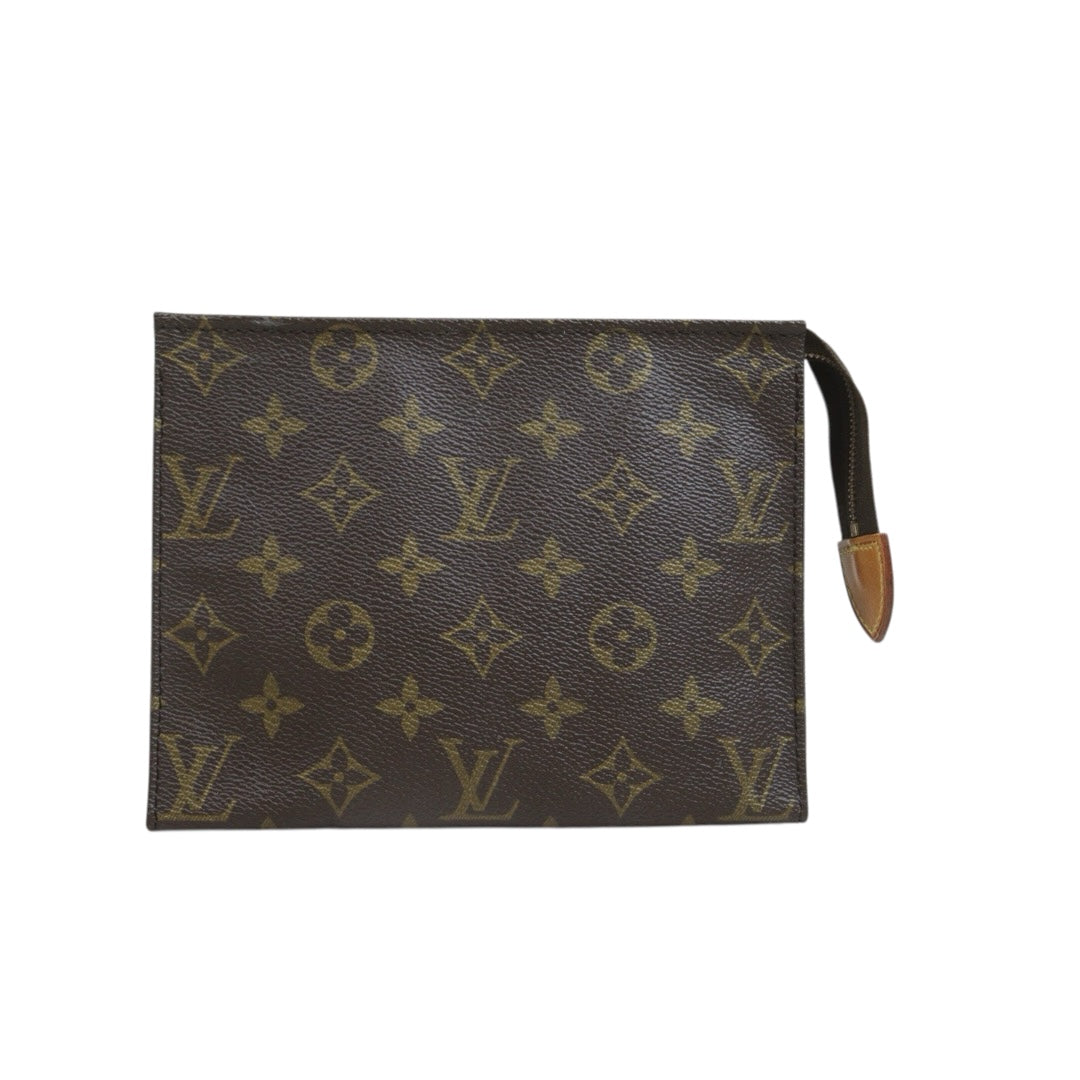 Include Entrupy Certificate of Authenticity｜Very Good ( Rank A) ｜Louis Vuitton Monogram Pochette Toilette 19｜26101401