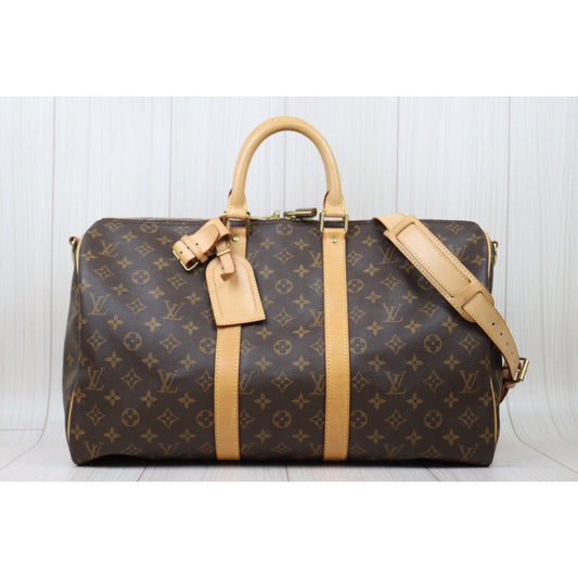 Very Good ( Rank A)｜ LV Monogram Keypol Bandrière 45 With Shoulderstrap｜24062015