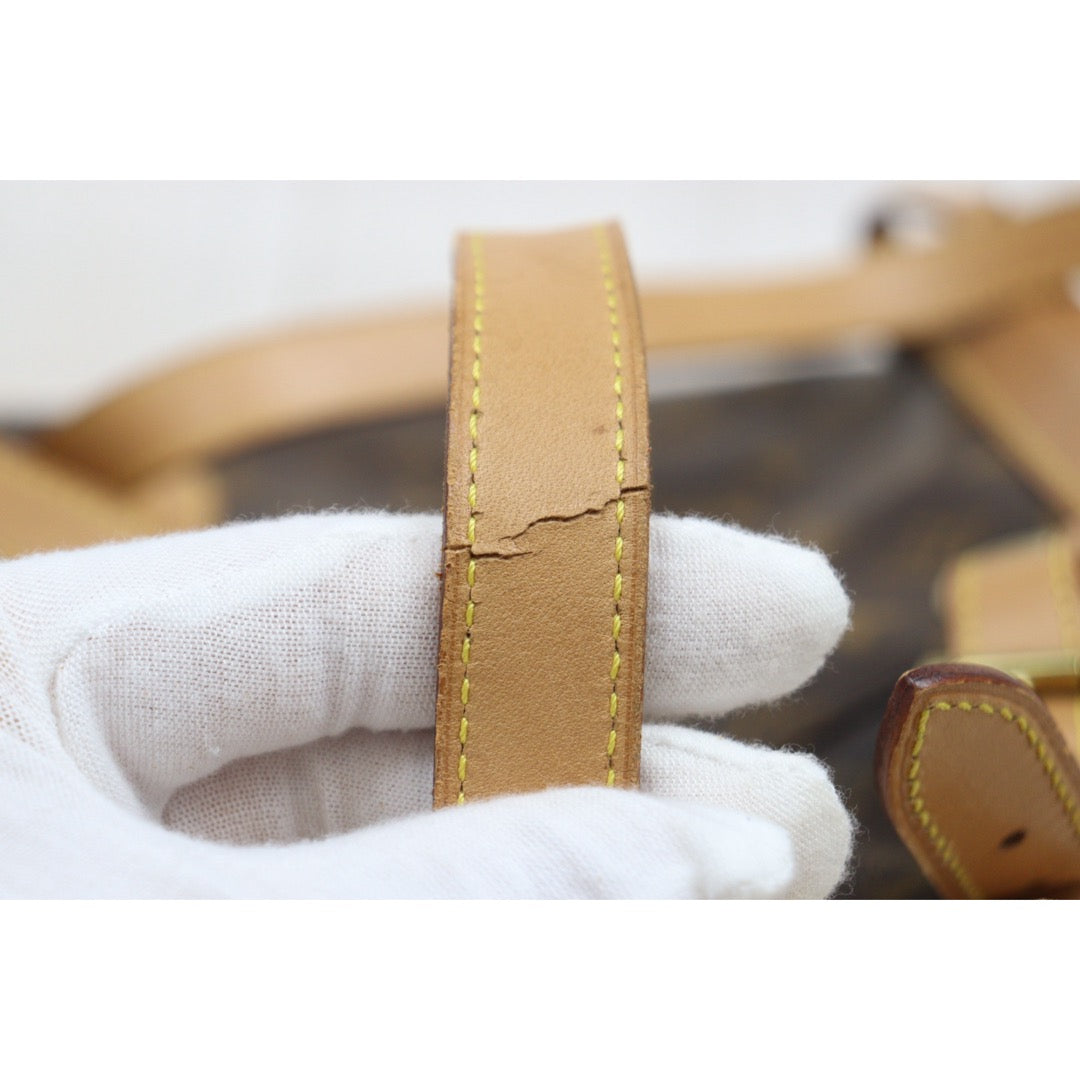 Include Entrupy Certificate of Authenticity｜Fair ( Rank B)｜ Louis Vuitton Monogram Montsouris MM Backpack｜25121904