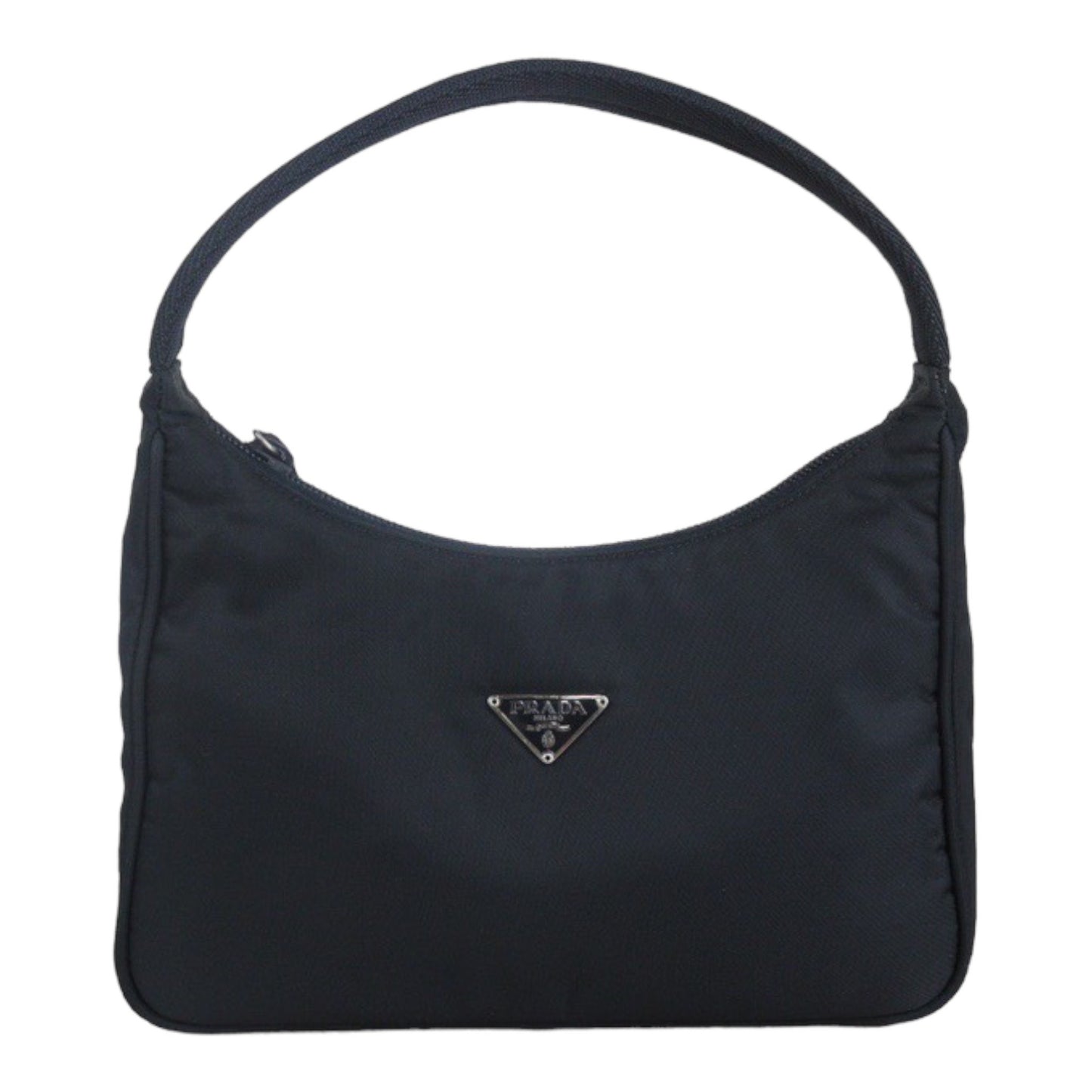 Rank A ｜ PRADA HOBO HandBag Black｜23090728