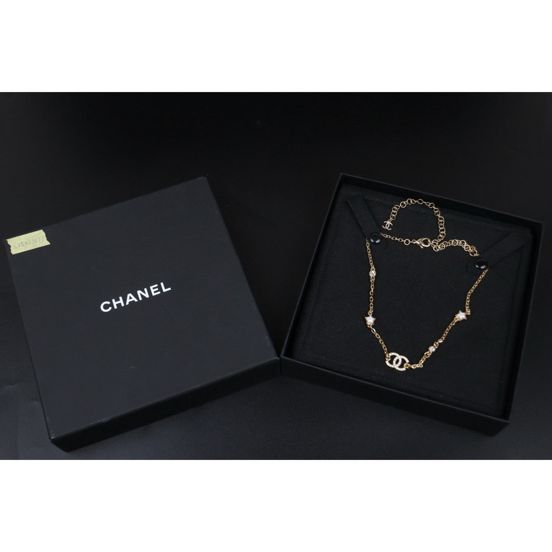 Excellent（Rank SA）｜ CHANEL Star Coco Mark Diamond Necklace｜S25021019