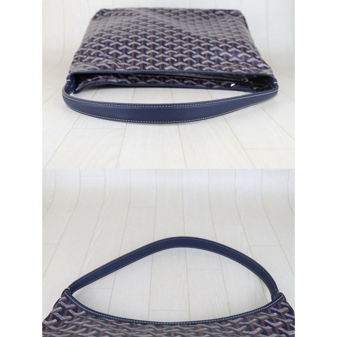 Very Good ( Rank A) ｜ Goyard Boheme Hobo Shoulder Bag Navy Blue｜S25032512