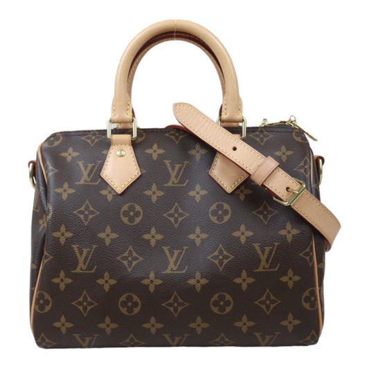 Rank A｜ LV Monogram Speedy 25 Hand Bag With Shoulder Strap｜24070424