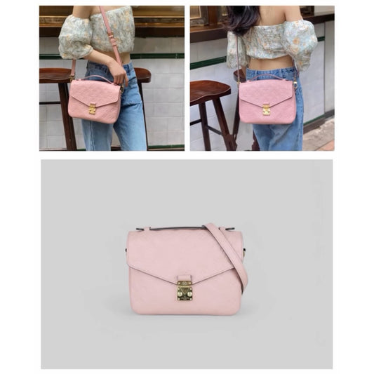 Very Good ( Rank A)｜LV Monogram Pichette Metis ShoulderBag Pink｜S25021802
