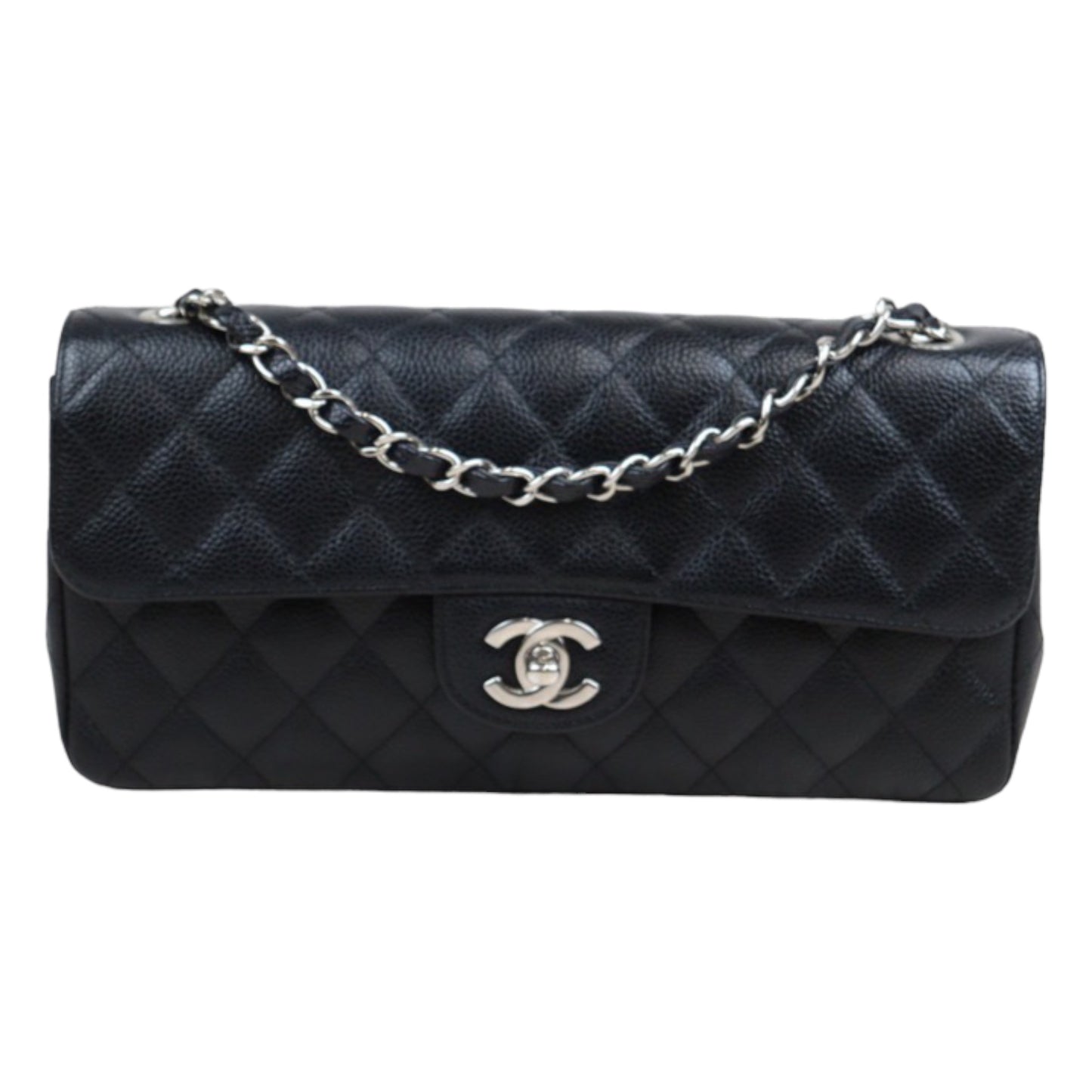 Rank A ｜ CHANEL Matrasse East West Classic Chain Shoulder Bag Black｜23112705