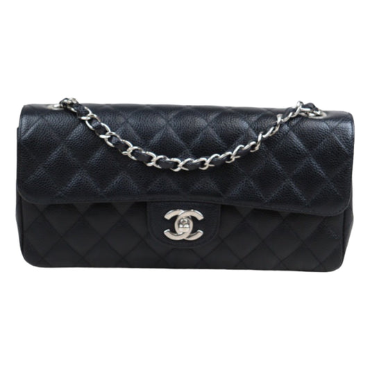 Rank A ｜ CHANEL Matrasse East West Classic Chain Shoulder Bag Black｜23112705