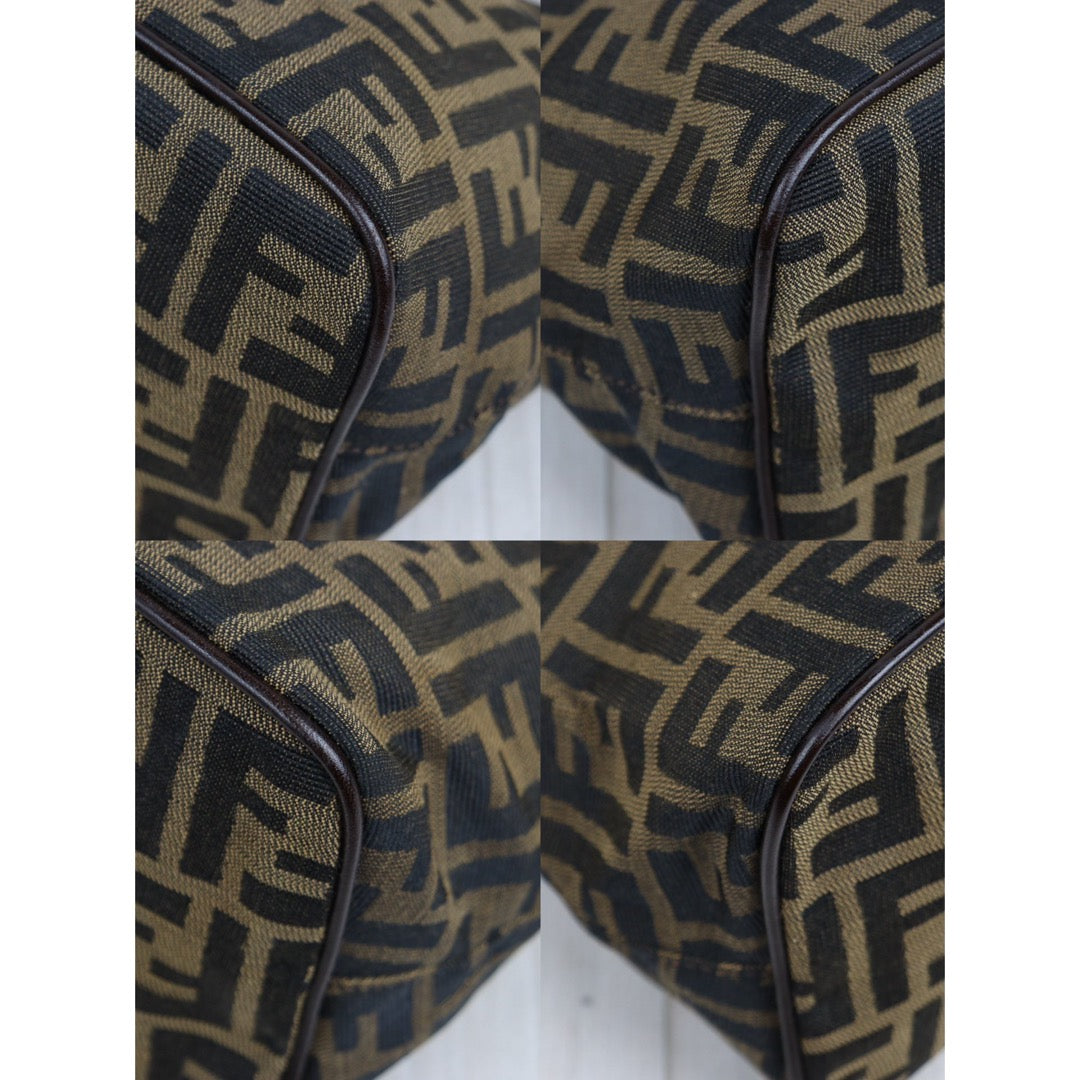 Rank A｜ FENDI Zucca Mamma Shoulder Bag ｜23113001