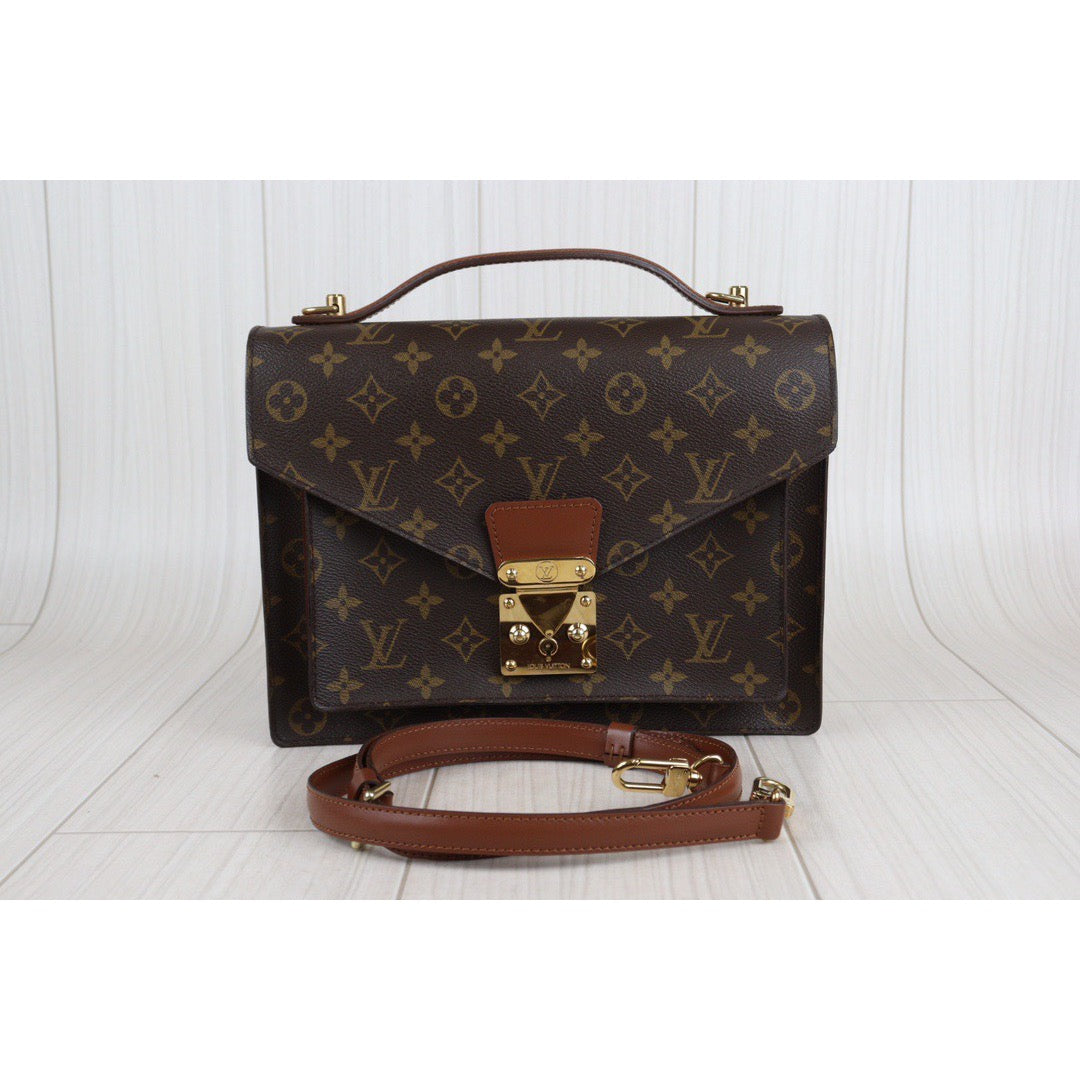 Rank A ｜ LV Monogram Monceau28 Shoulder Bag ｜23062935